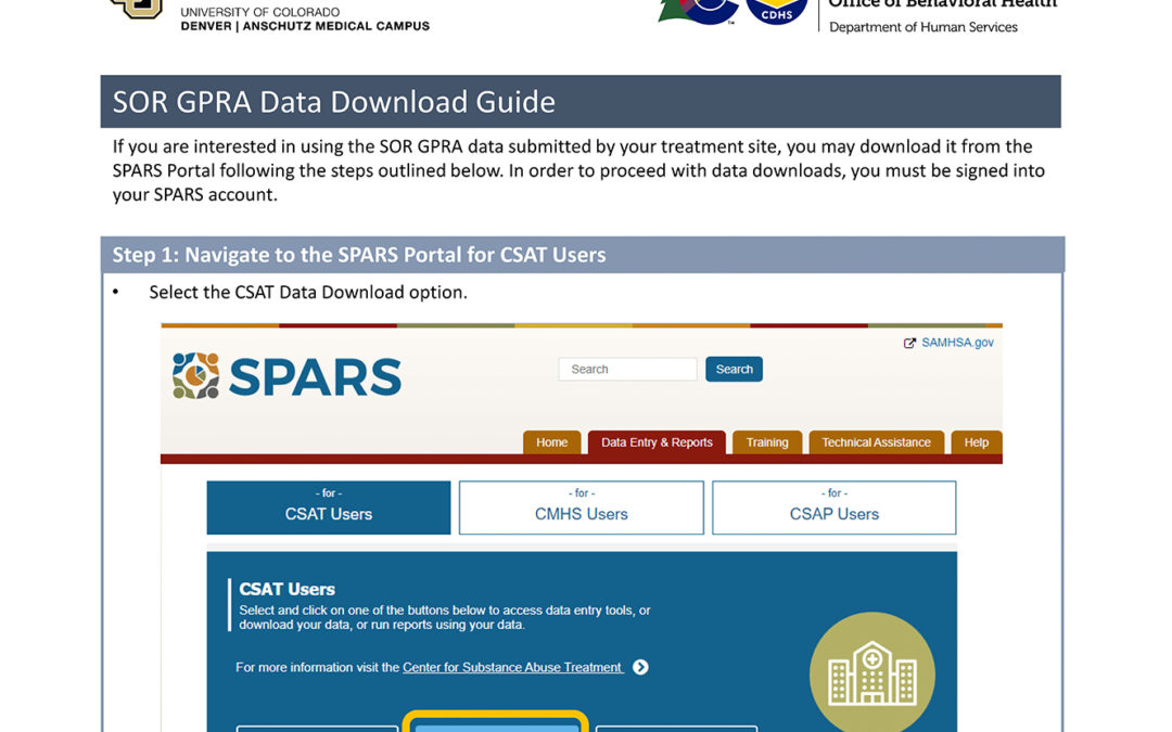GPRA Data Download Guide